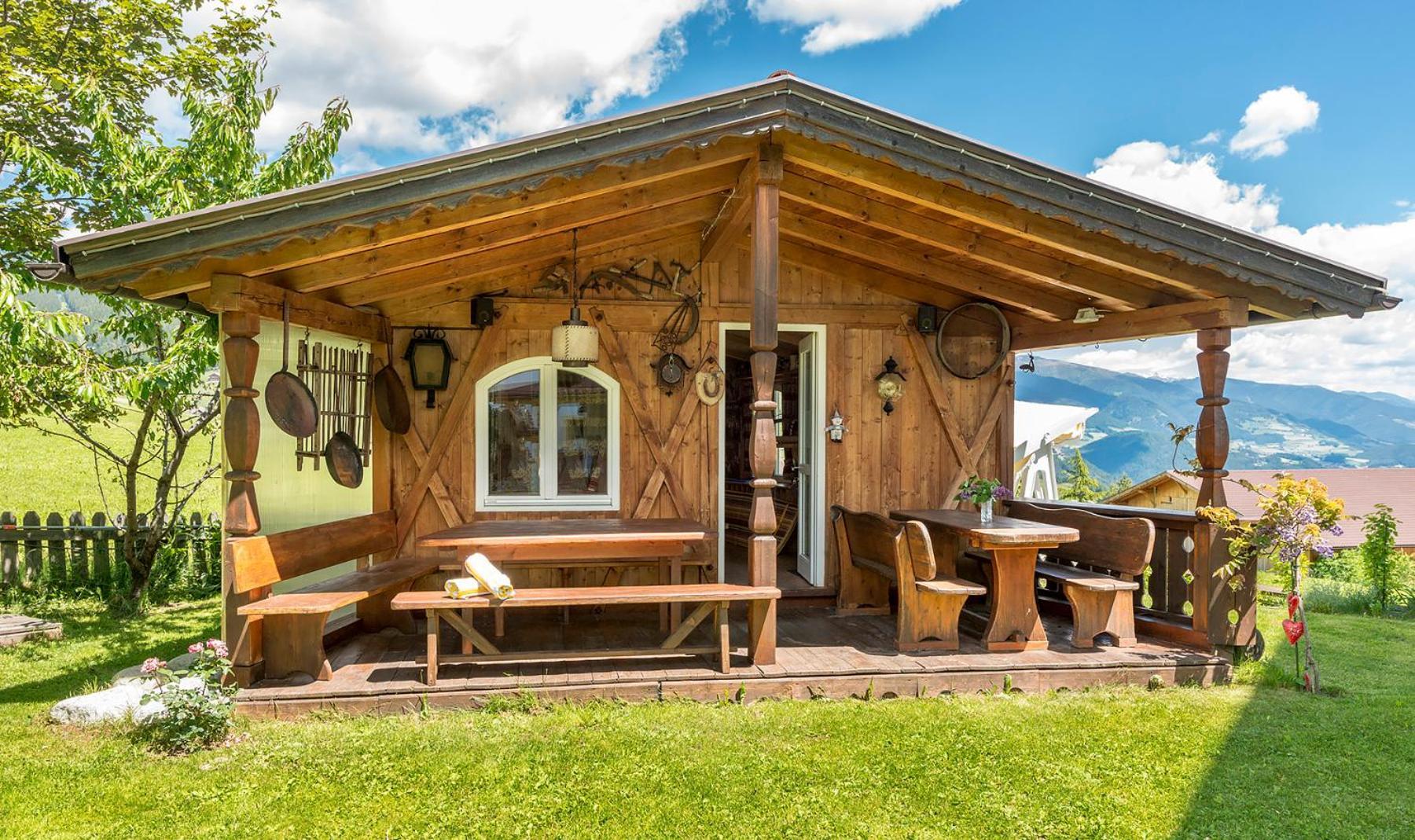 Hotel Alpenfrieden Maranza Bagian luar foto