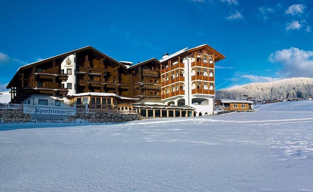 Hotel Alpenfrieden Maranza Bagian luar foto